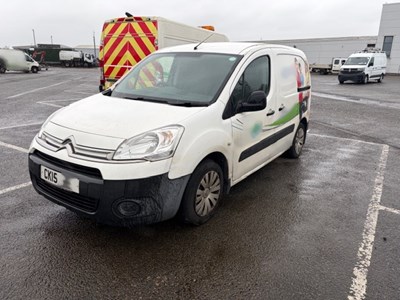Lot 38 - 2015 Citroen Berlingo 625 LX HDi Panel Van Euro 5