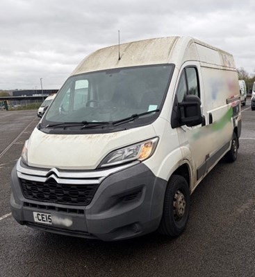 Lot 30 - 2015 Citroen Relay 33 L2H2 HDi Panel Van Euro 5