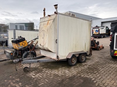 Lot 77 - Box Trailer / Air Quality Weather Monitoring Station
