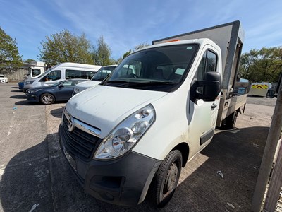 Lot 14 - 2016 (65 Plate) Vauxhall Movano F3500 L3H1 CDTI Dropside Euro 5