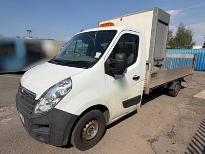 Lot 13 - 2015 Vauxhall Movano F3500 L3H1 CDTI Beavertail Euro 5