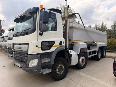 Lot 21 - 2021 DAF CF 450 FAD Tipper Euro 6