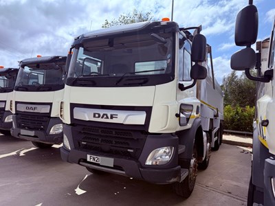 Lot 19 - 2021 DAF CF 450 FAD Tipper Euro 6