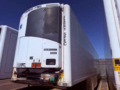Lot 24 - 2014 Gray and Adams Thermo King Fridge Tri-Axle Trailer