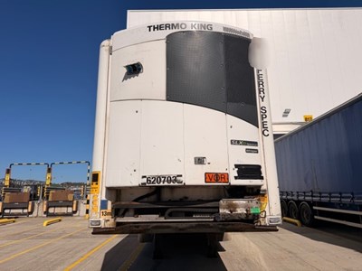 Lot 27 - 2014 Gray & Adams Fridge Thermo King Tri-Axle Trailer