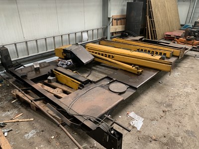 Lot 75 - 1992 Bradbury 4 Ton 4 Post Vehicle Ramp