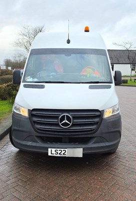 Lot 60 - 2022 Mercedes Sprinter 315 Progressive CDI Panel Van Euro 6