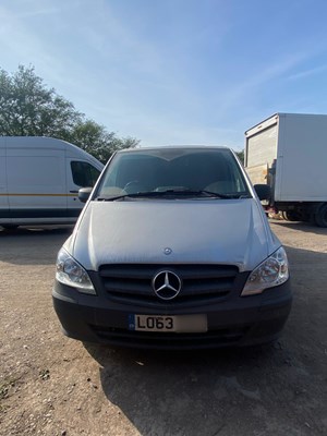 Lot 43 - 2013 (63 Plate) Mercedes Vito 113 CDI Panel Van Euro 5