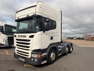 Lot 1 - 2016 (66 Plate) Scania R450 6x2 Tractor Unit Euro 6