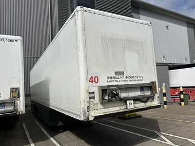 Lot 18 - 2013 Don Bur Tandem Axle Box Trailer