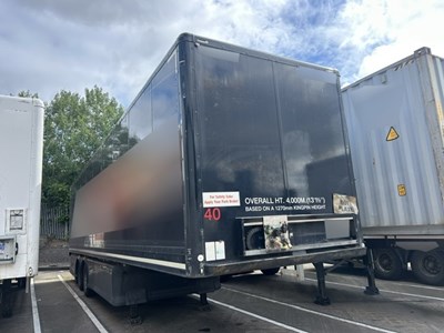 Lot 25 - 2015 Don Bur Tandem Axle Box Trailer