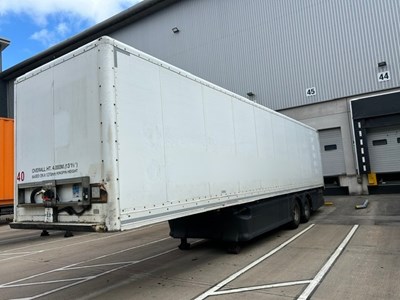 Lot 19 - 2013 Don Bur Tandem Axle Box Trailer