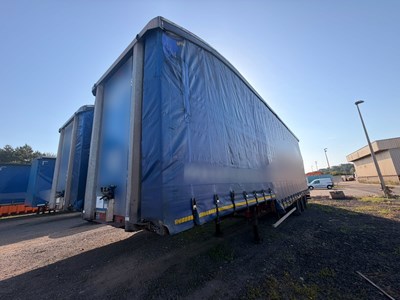 Lot 34 - 2014 Haldex SDC Double Deck Rigid Curtainside Trailer