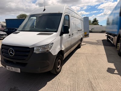 Lot 17 - 2021 Mercedes Sprinter 315 LWB Progressive CDI Panel Van Euro 6