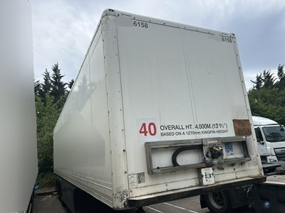 Lot 20 - 2013 Don Bur Tandem Axle Box Trailer