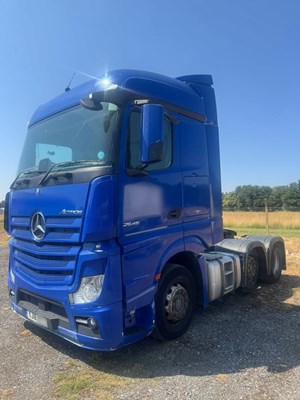 Lot 8 - 2018 Mercedes Actros 2545 6x2 Tractor Unit Euro 6