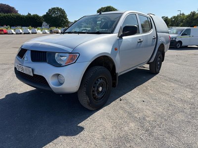 Lot 41 - 2008 (58 Plate) Mitsubishi L200 4WORK D/C 4WD Pick Up Euro 4