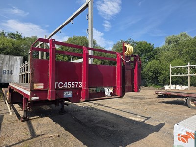 Lot 20 - 2017 SDC Tri Axle Step Frame Trailer