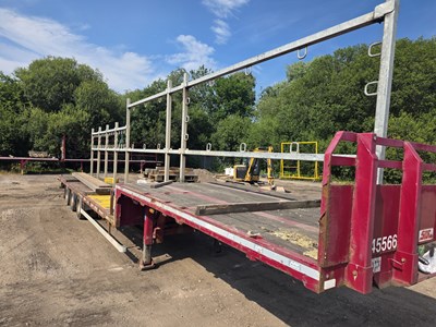 Lot 22 - 2017 SDC Tri Axle Step Frame Trailer