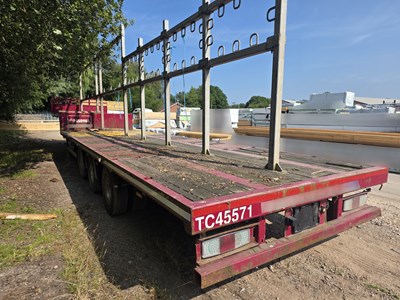 Lot 19 - 2017 SDC Tri Axle Step Frame Trailer