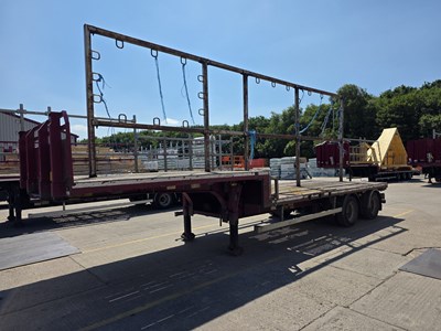 Lot 16 - 2017 SDC Tri Axle Step Frame Trailer