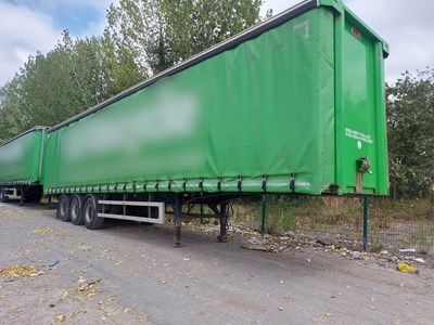 Lot 30 - 2015 Montracon Single Deck Curtainside Trailer