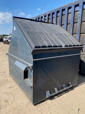 Lot 51 - 10 Yard FEL Steel Bin