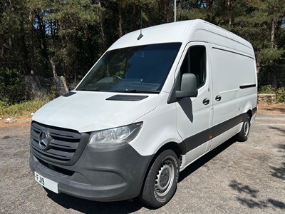 Lot 17 - 2019 Mercedes Sprinter 314 CDI Panel Van Euro 6