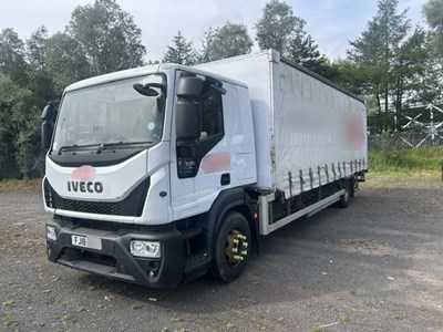 Lot 4 - 2018 Iveco Eurocargo 160E25FP S-A Rigid Curtainside Euro 6