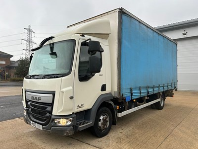 Lot 22 - 2015 DAF LF 150 FA Rigid Curtainside Euro 6