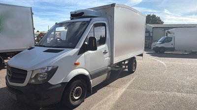 Lot 9 - 2017 (67 Plate) Mercedes Sprinter 314CDI Fridge Box Van Euro 6