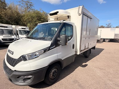 Lot 13 - 2020 Iveco Daily 35S14 S-A Fridge Box Van Euro 6