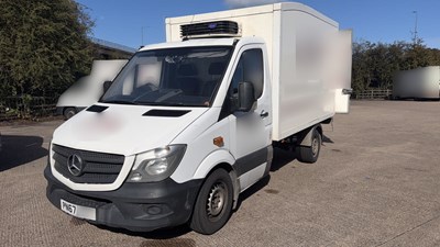 Lot 19 - 2017 (67 plate) Mercedes Sprinter 314CDI Fridge Box Van Euro 6