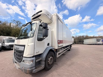 Lot 10 - 2016 DAF LF 220 FA Rigid Fridge Euro 6