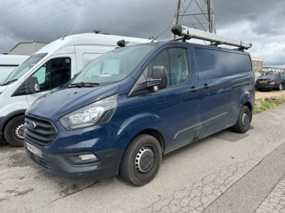 Lot 15 - 2020 (69 Plate) Ford Transit Custom 300LEADER Eblue Panel Van Euro 6 NON RUNNER