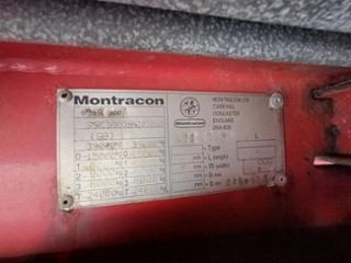 Lot 63 - 2011 Montracon Tri-Axle Curtainsider Straight Frame Trailer