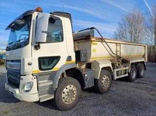 Lot 65 - 2015 (65 Plate) DAF CF 400 FAD 8 x 4 Tipper Body Euro 6