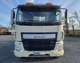Lot 65 - 2015 (65 Plate) DAF CF 400 FAD 8 x 4 Tipper Body Euro 6