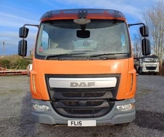 Lot 66 - 2015 DAF LF 220 FA 4 x 2 Rigid 18000KG Skip Lorry Euro 6