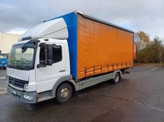 Lot 58 - 2008 Mercedes Atego 816 Curtain Sided Lorry Euro 5