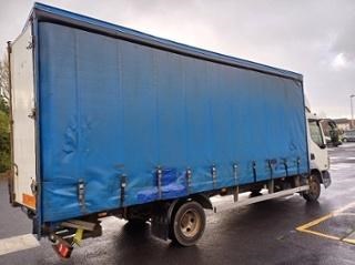 Lot 71 - 2008 DAF LF45.140 Curtain-Sided with Anteo Tuck Under Tail Lift Lorry Euro 4