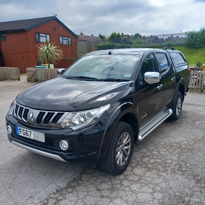 Lot 12 - 2017 (67 Plate) Mitsubishi L200 Warrior DI-D Euro 6b