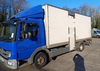 Lot 19 - 2013 (62 Plate) Mercedes Atego 816 7.5T Box Body Rigid Euro 5