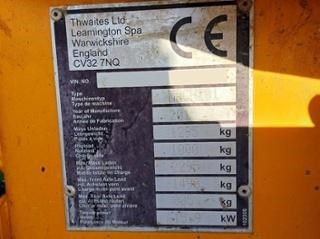 Lot 44 - 2015 Thwaites Mach 201 1 Tonne Dumper