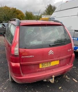 Lot 73 - 2009 (59 Plate) Citroen C4 Grand Picasso VTR+ HDi Euro 4